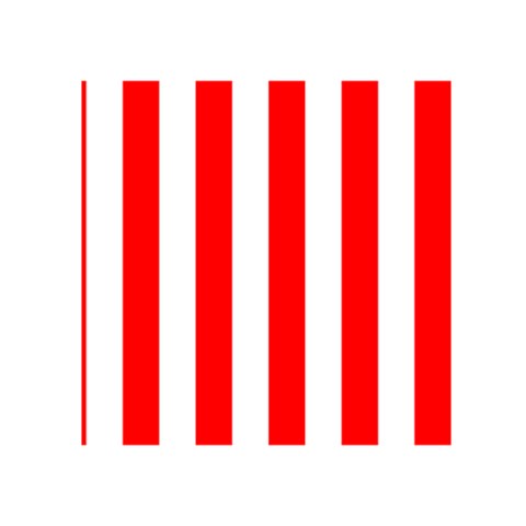 Vertical Stripes Back Cover