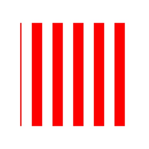 Vertical Stripes Front Cover