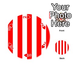 Vertical Stripes Front - Heart2