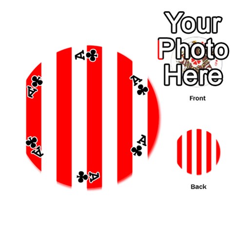 Ace Vertical Stripes Front - ClubA