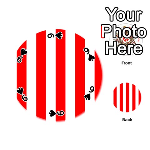 Vertical Stripes Front - Spade9