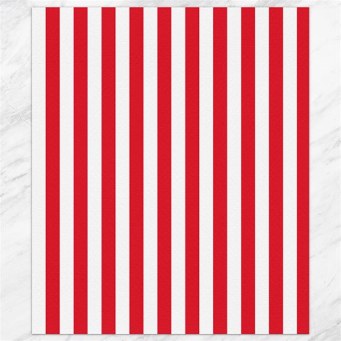 Vertical Stripes 8.15 x9.66  Canvas - 1