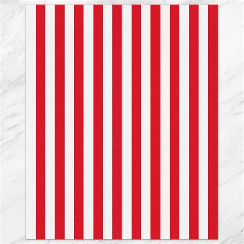 Vertical Stripes 10.95 x13.48  Canvas - 1