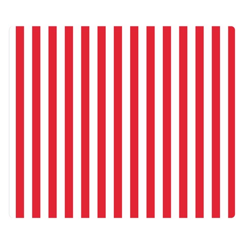 Vertical Stripes 50 x40  Blanket Front