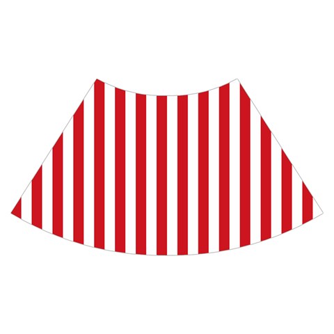 Vertical Stripes Skirt Front