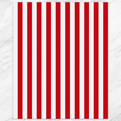 Vertical Stripes 10.95 x13.48  Canvas - 1