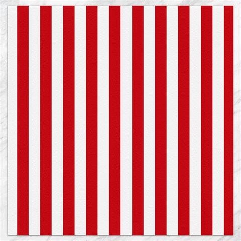 Vertical Stripes 11.4 x11.56  Canvas - 1