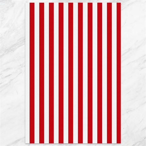 Vertical Stripes 11.88 x17.36  Canvas - 1