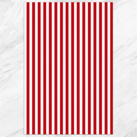 Vertical Stripes 23.35 x34.74  Canvas - 1