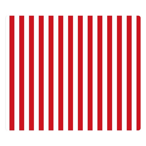 Vertical Stripes 50 x40  Blanket Back