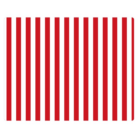 Vertical Stripes 60 x50  Blanket Back