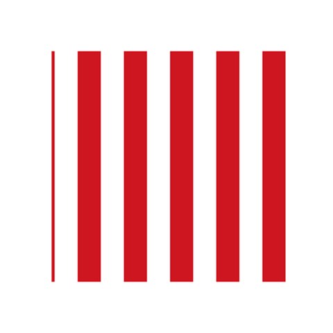 Vertical Stripes Back Cover