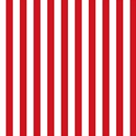 Vertical Stripes - White and Fire Engine Red ScrapBook Page 12  x 12 