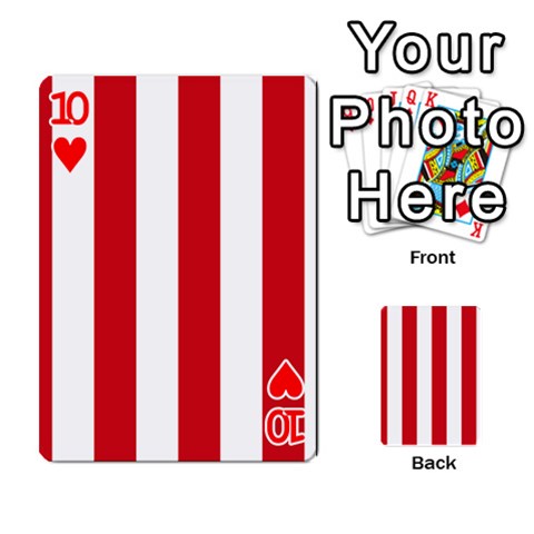 Vertical Stripes Front - Heart10