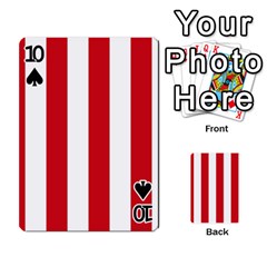 Vertical Stripes Front - Spade10