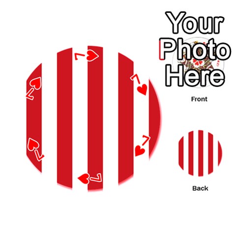 Vertical Stripes Front - Heart7