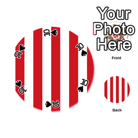 Vertical Stripes Front - Spade10