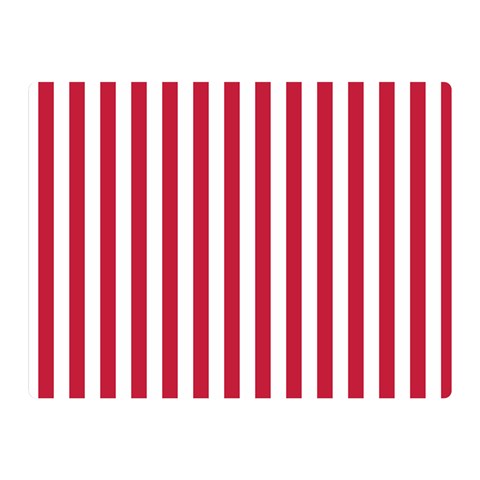 Vertical Stripes 35 x27  Blanket Front