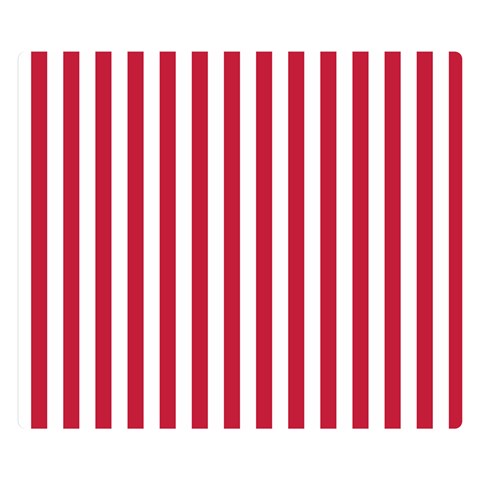 Vertical Stripes 50 x40  Blanket Front