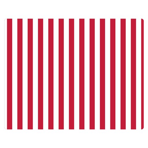 Vertical Stripes 60 x50  Blanket Front