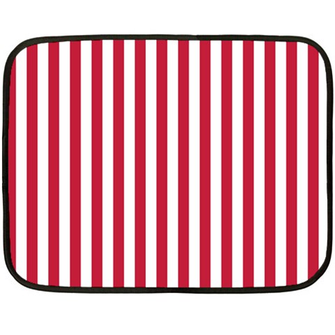 Vertical Stripes 35 x27  Blanket Back