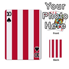 Vertical Stripes Front - Spade10