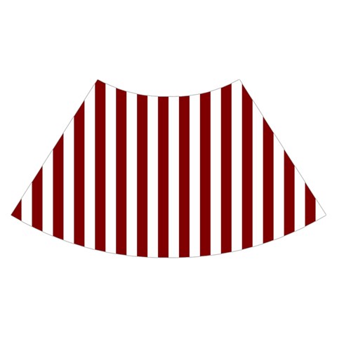 Vertical Stripes Skirt Front