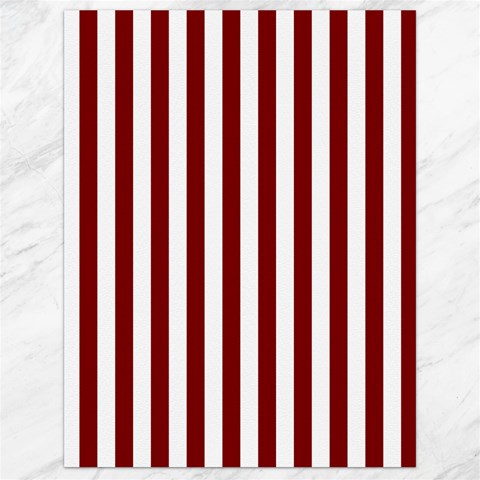 Vertical Stripes 17.8 x23.08  Canvas - 1