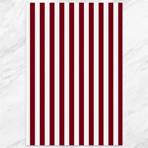 Vertical Stripes 11.88 x17.36  Canvas - 1