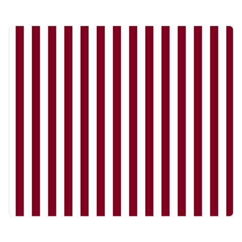 Vertical Stripes 50 x40  Blanket Front