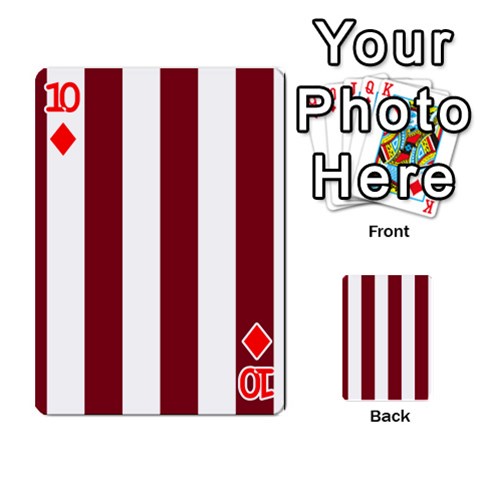 Vertical Stripes Front - Diamond10