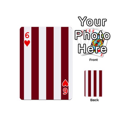 Vertical Stripes Front - Heart6