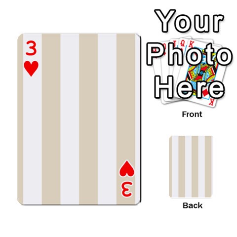 Vertical Stripes Front - Heart3