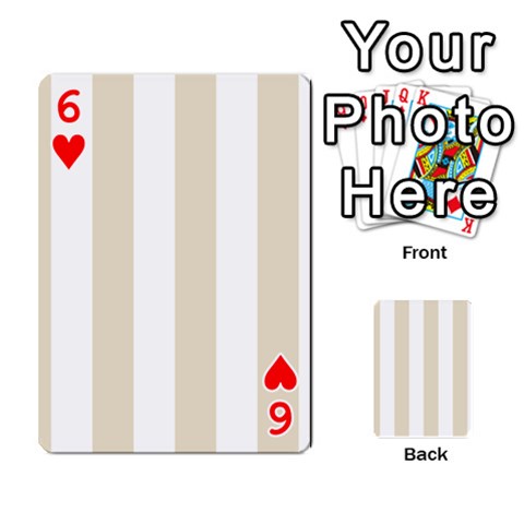 Vertical Stripes Front - Heart6