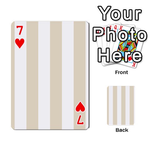 Vertical Stripes Front - Heart7