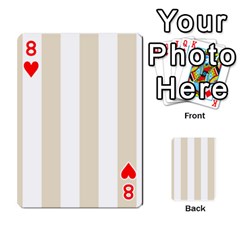 Vertical Stripes Front - Heart8