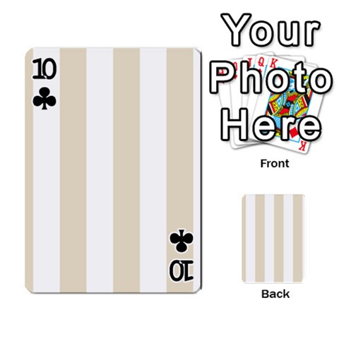 Vertical Stripes Front - Club10