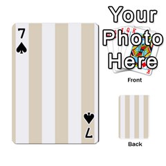 Vertical Stripes Front - Spade7