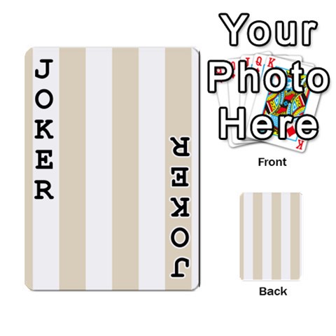 Vertical Stripes Front - Joker1