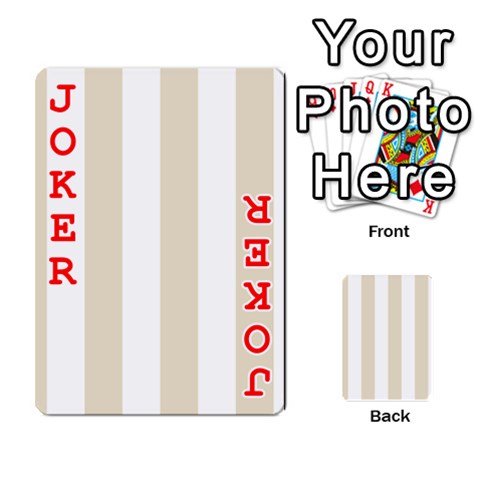 Vertical Stripes Front - Joker2