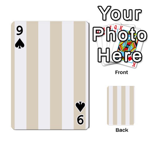 Vertical Stripes Front - Spade9