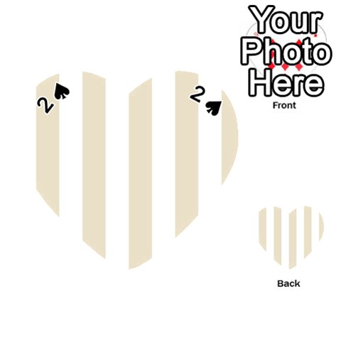 Vertical Stripes Front - Spade2