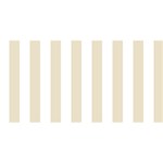 Vertical Stripes - White and Pearl Brown YOU ARE INVITED 3D Greeting Card (8x4)