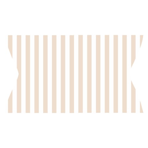 Vertical Stripes Waistband Front