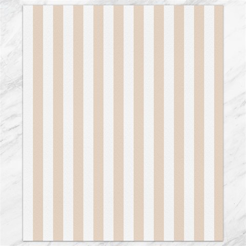 Vertical Stripes 8.15 x9.66  Canvas - 1