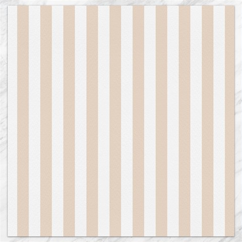 Vertical Stripes 11.4 x11.56  Canvas - 1