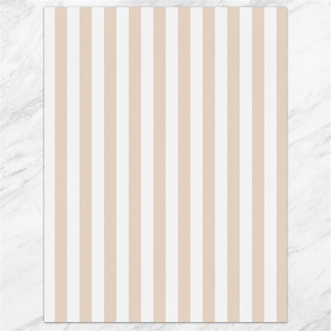Vertical Stripes 17.8 x23.08  Canvas - 1