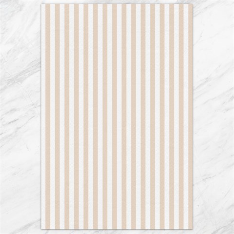 Vertical Stripes 23.35 x34.74  Canvas - 1