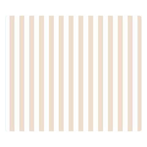 Vertical Stripes 50 x40  Blanket Front