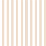 Vertical Stripes - White and Almond Brown ScrapBook Page 12  x 12 